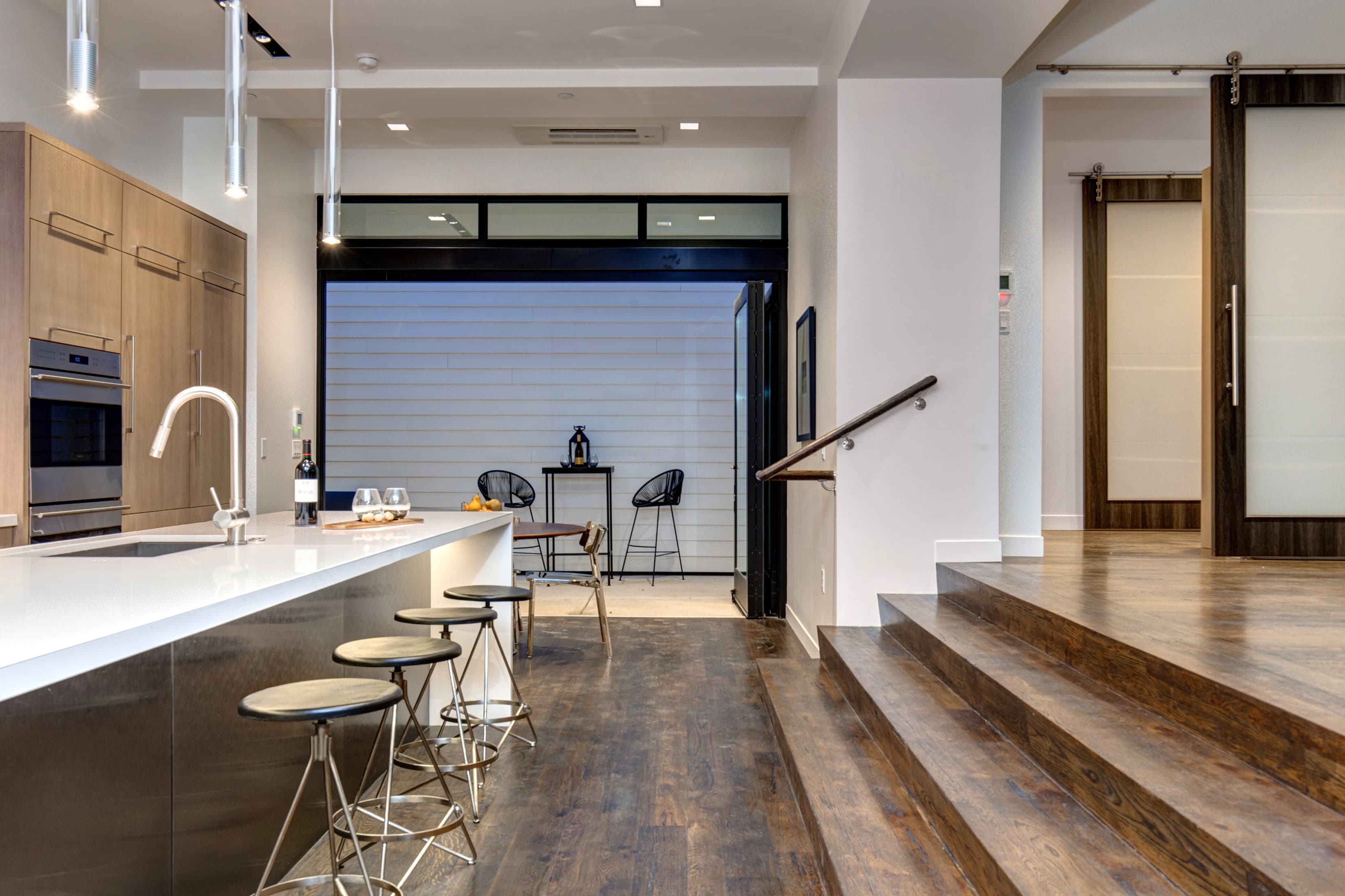 Hardwood throughout