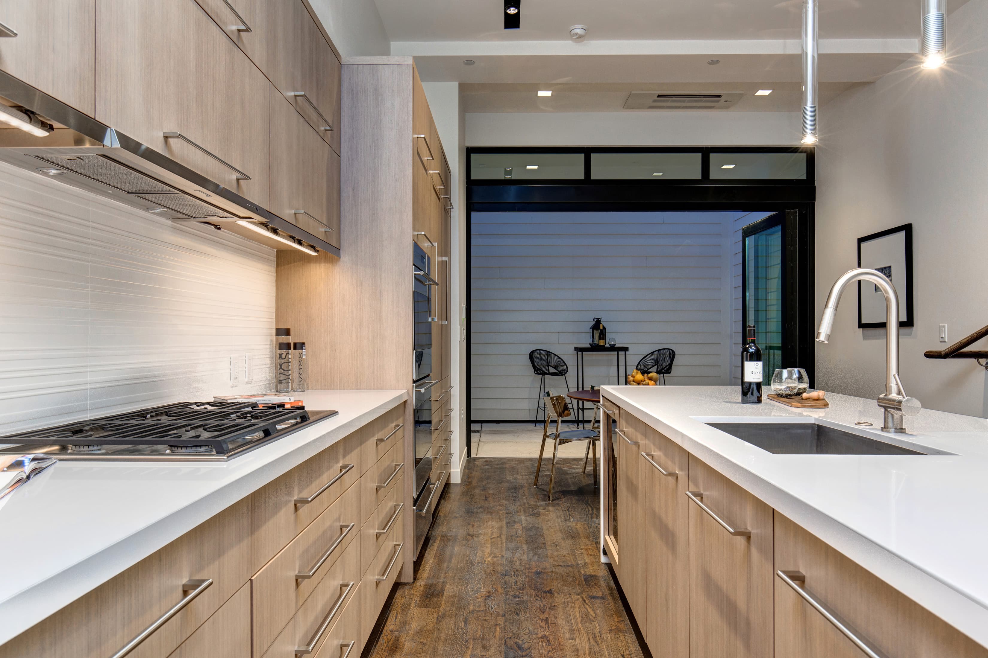 Kitchen with Patio access