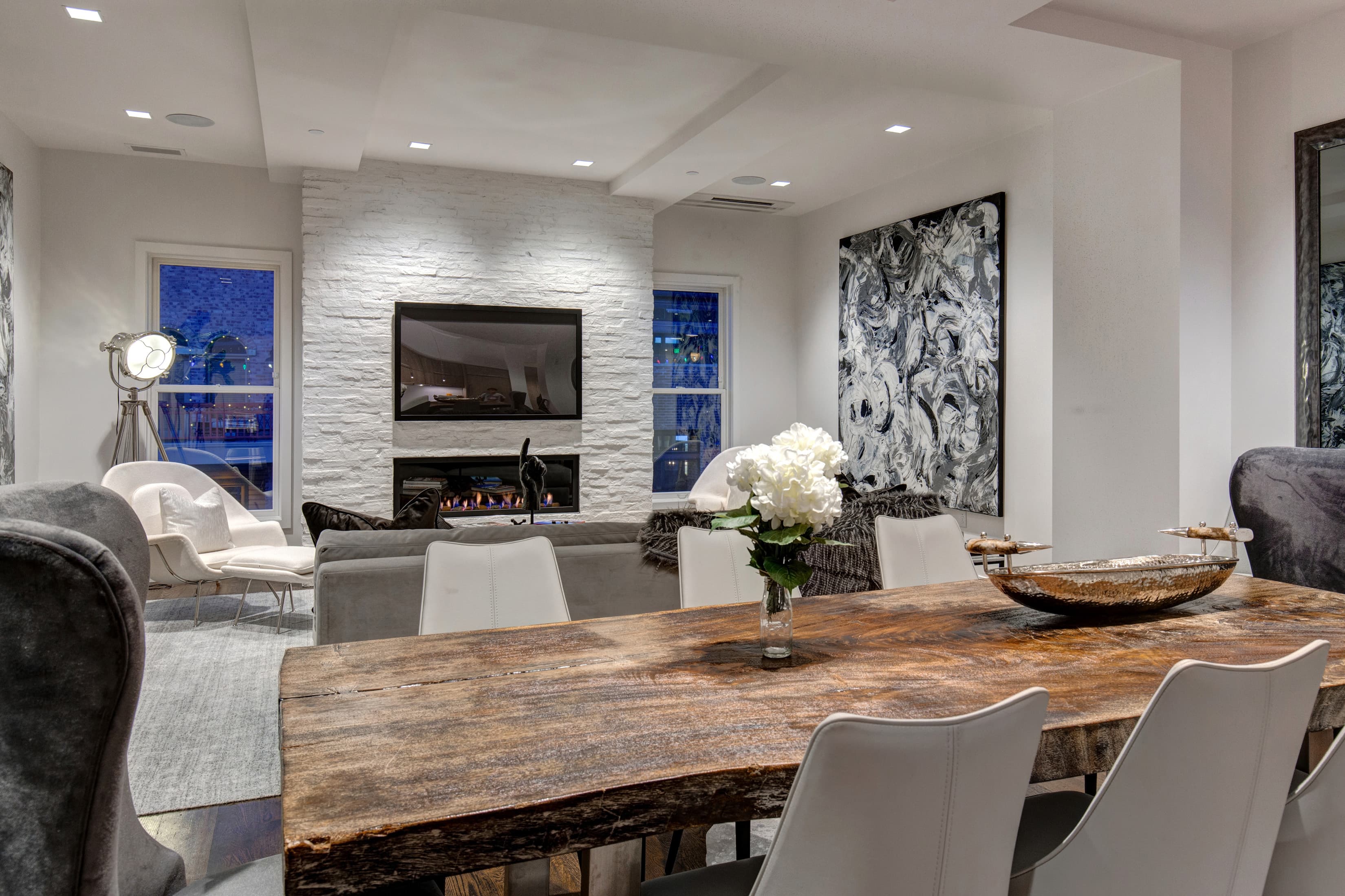 Open floor plan with plenty of room
