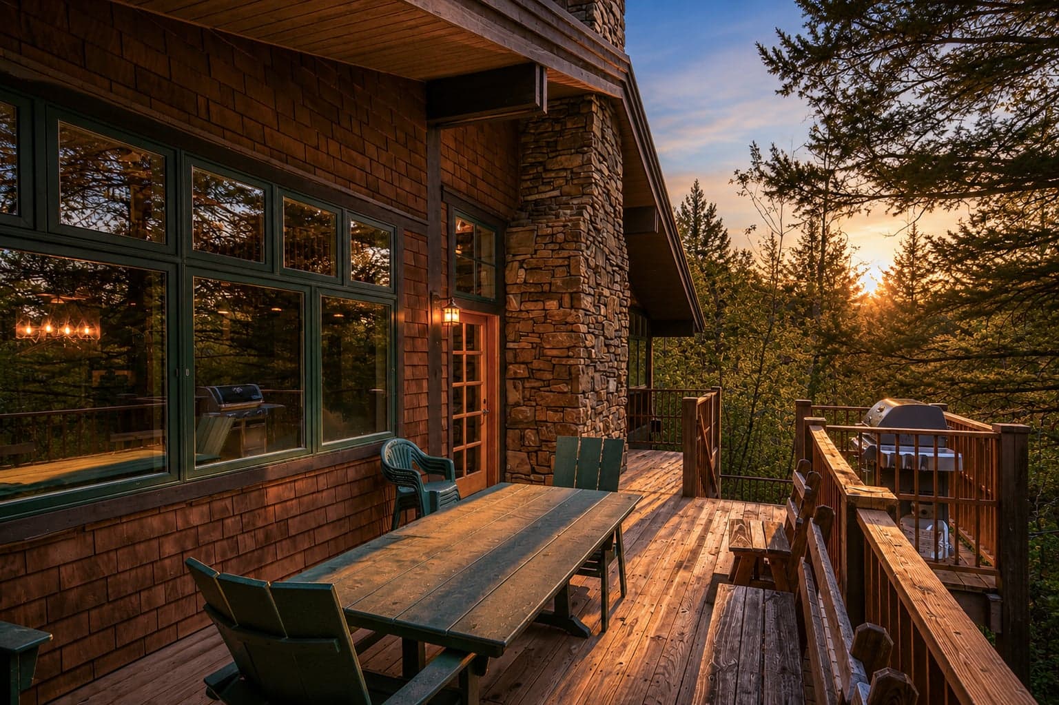 Upper Deck Off Living Room