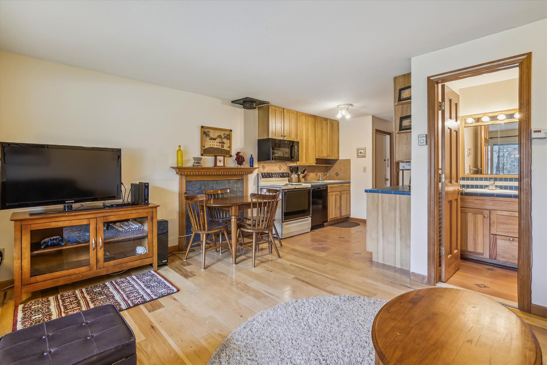 Open floor plan brings all your main living areas together.