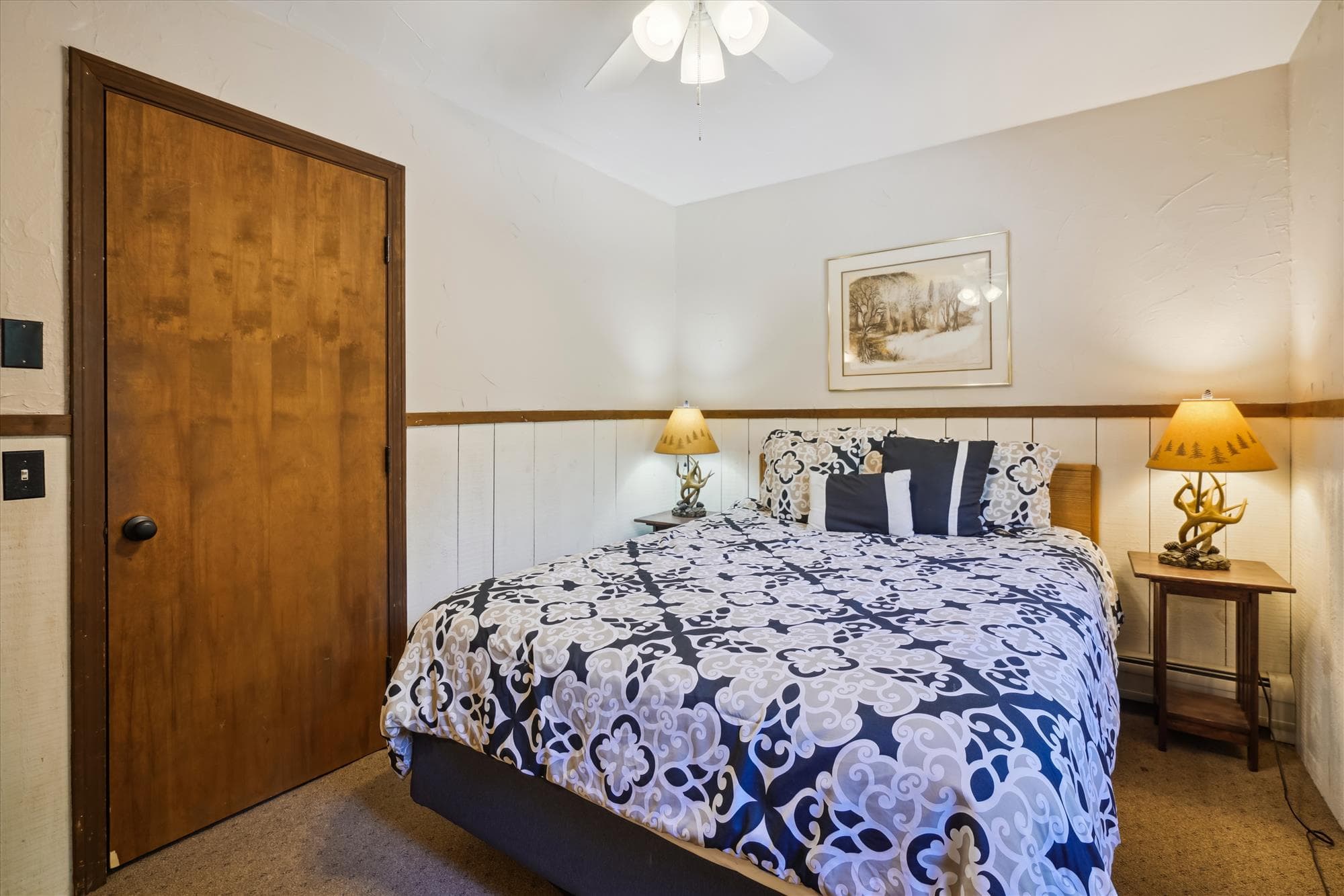 Queen bed
