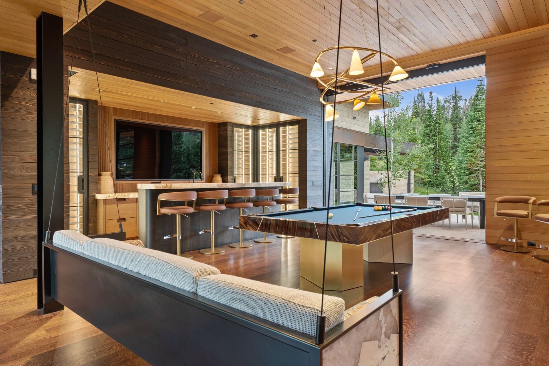 Sip on a Drink at The Bar or Shoot Some Pool in Our Luxury Park City Vacation Rentals.