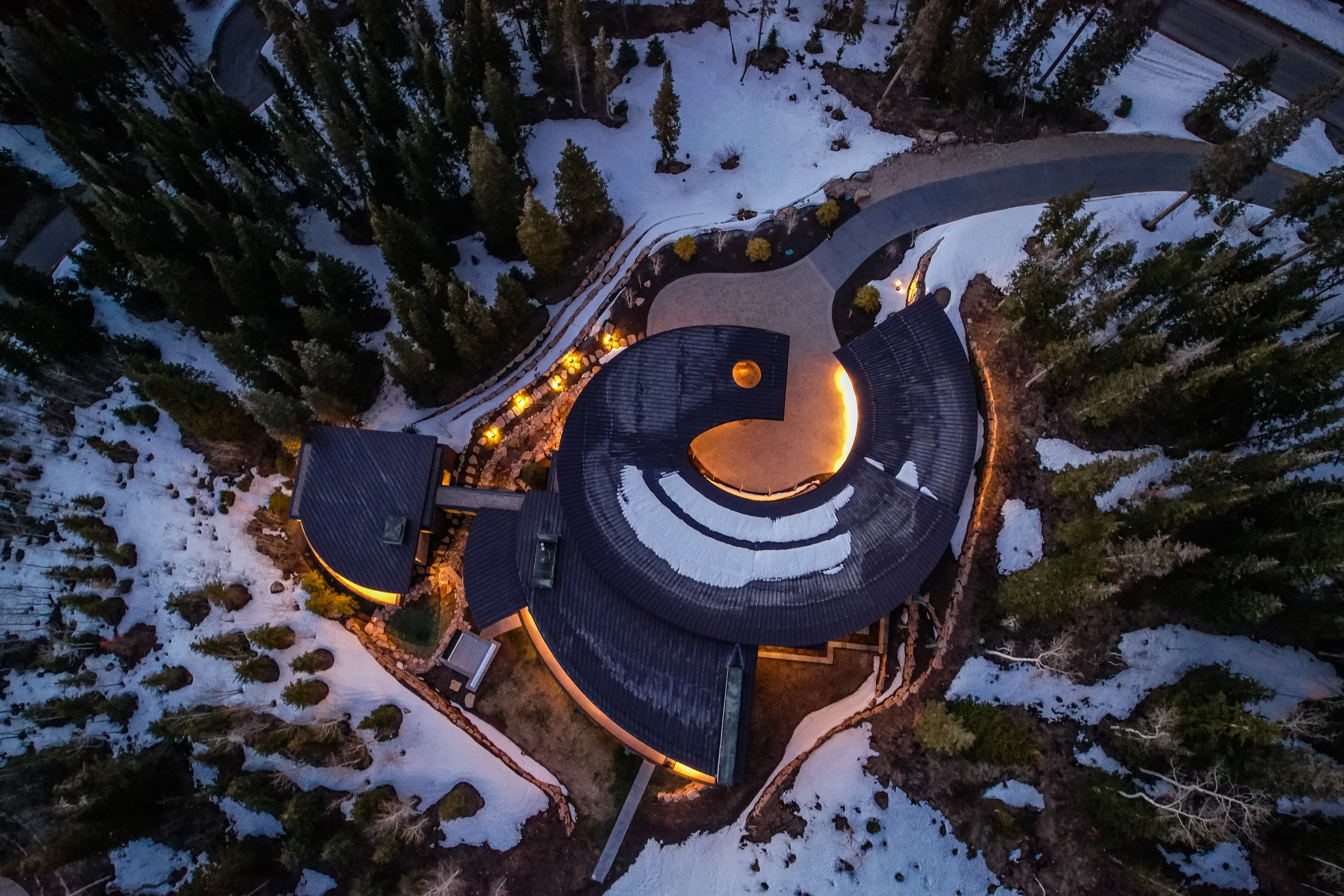 A bird's eye view of our Alpine Opus at the Colony luxury Park City vacation rental.