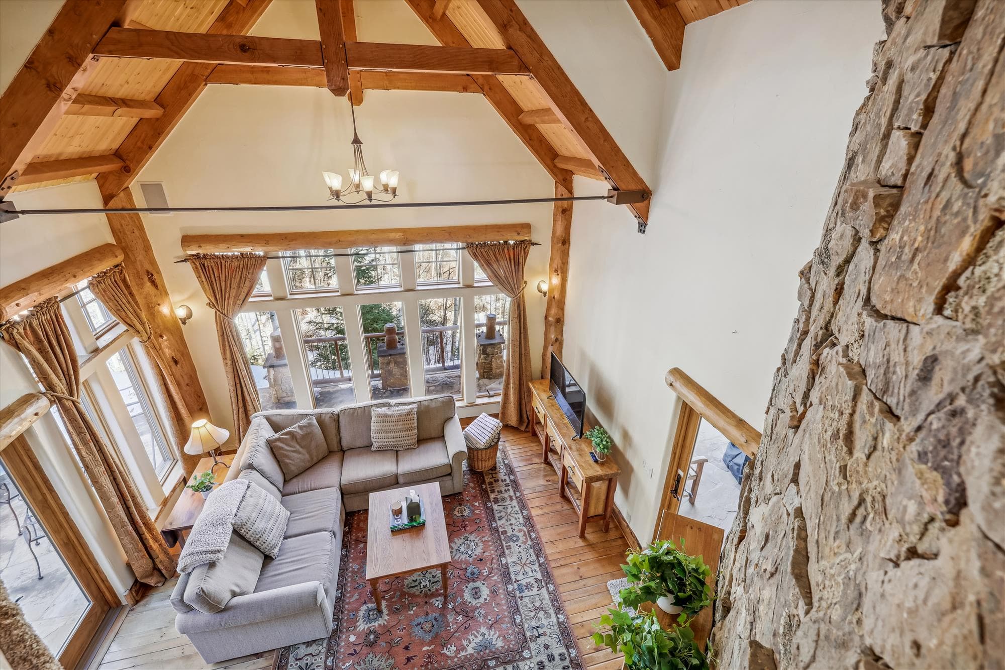 Living Area - Endless Trails Cabin - Silverthorne Vacation Rental