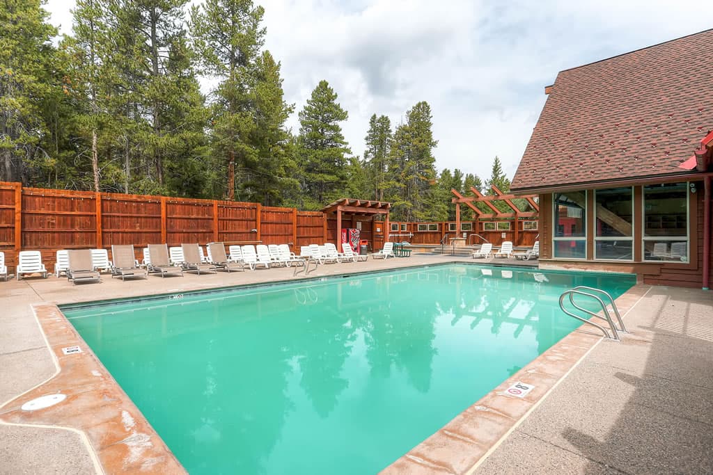 Upper Village Pool - Mopey Moose Hideout - Breckenridge Vacation Rental