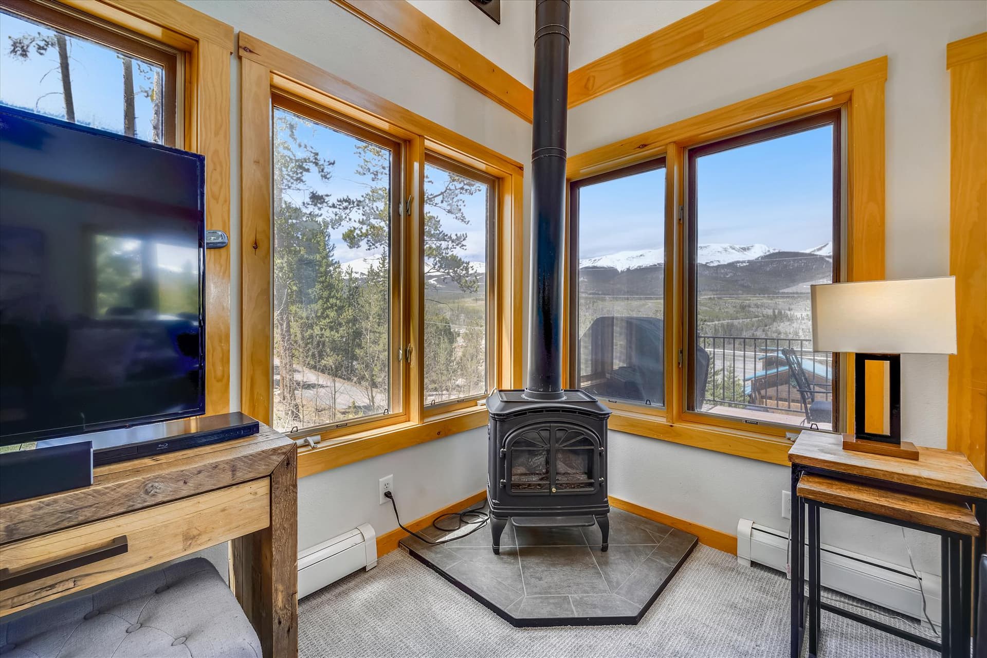 Living Area - Powder Moose Villa - Breckenridge Vacation Rental