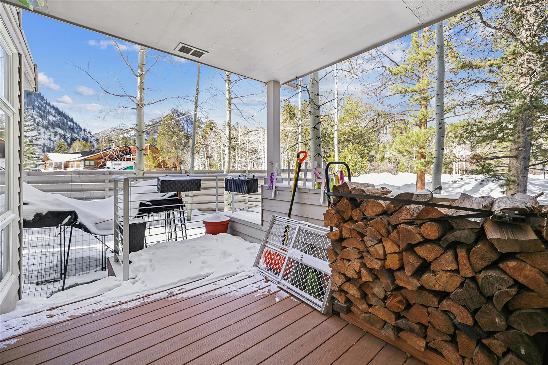 Deck - River Glen 107C - Frisco Vacation Rental