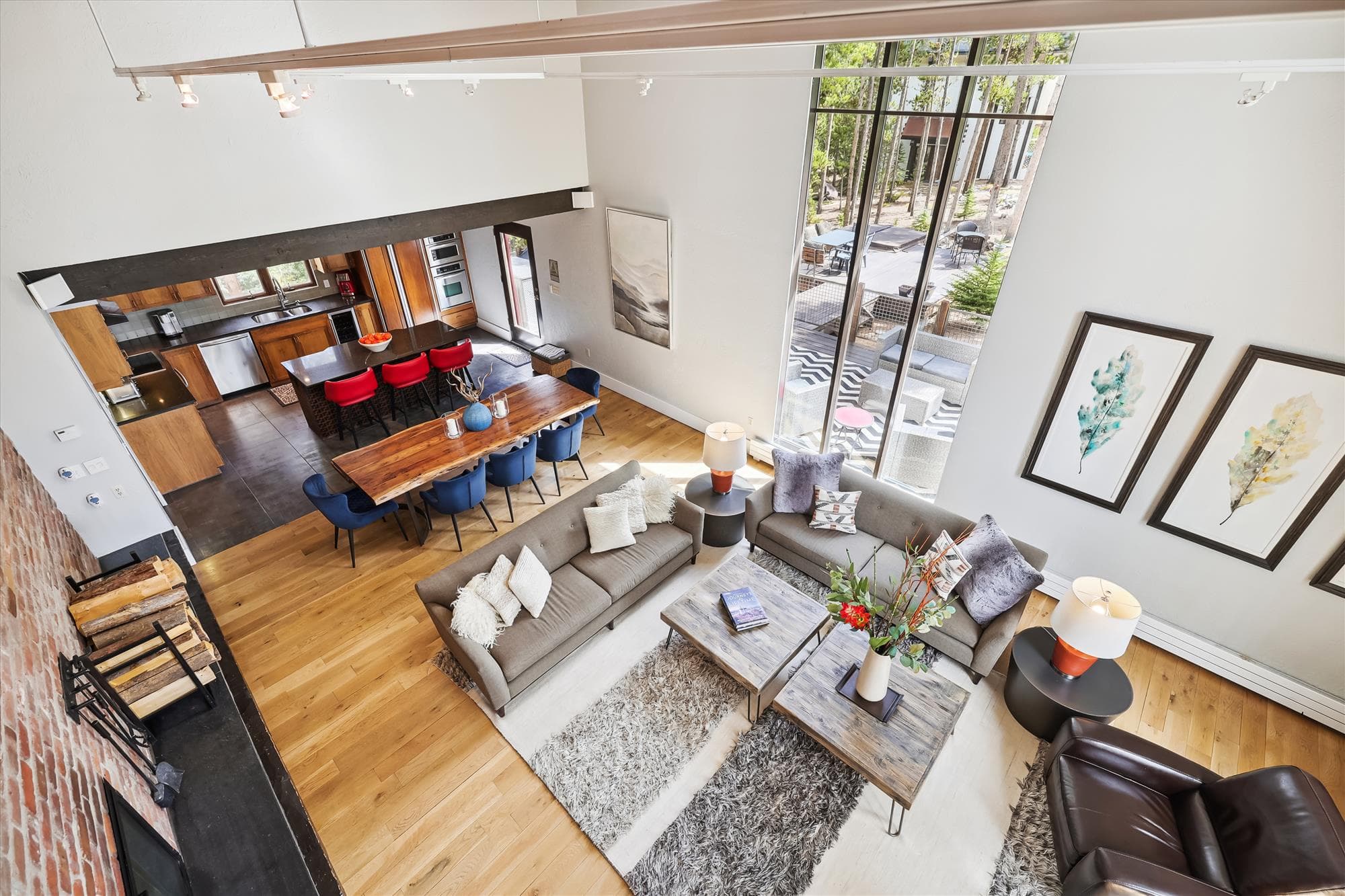Living Area - Miners Peak Residence - Breckenridge Vacation Rental