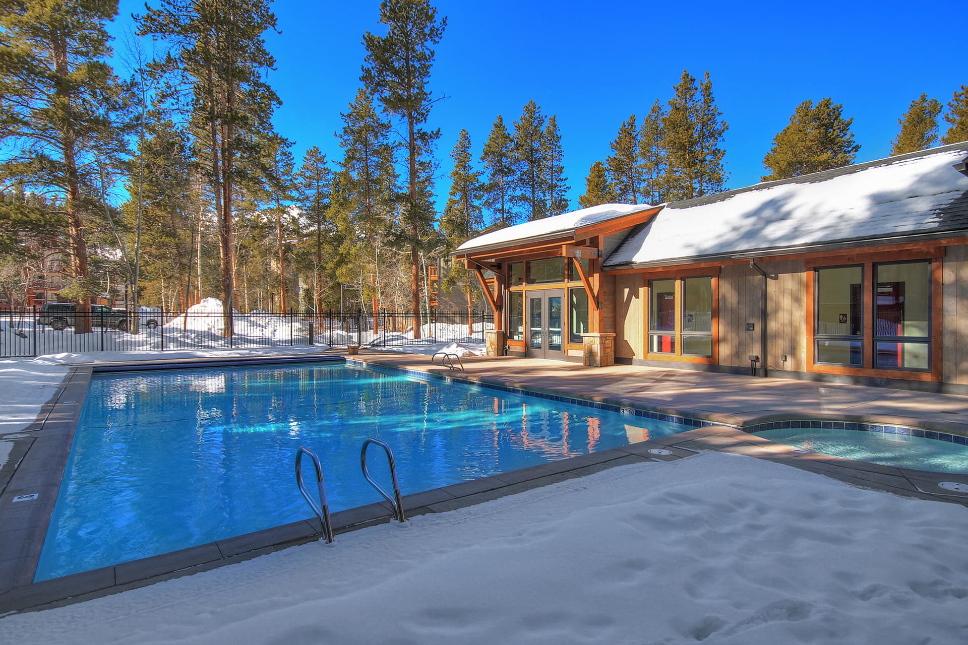 Columbine Pool - Mountainwood 301 - Breckenridge Vacation Rental