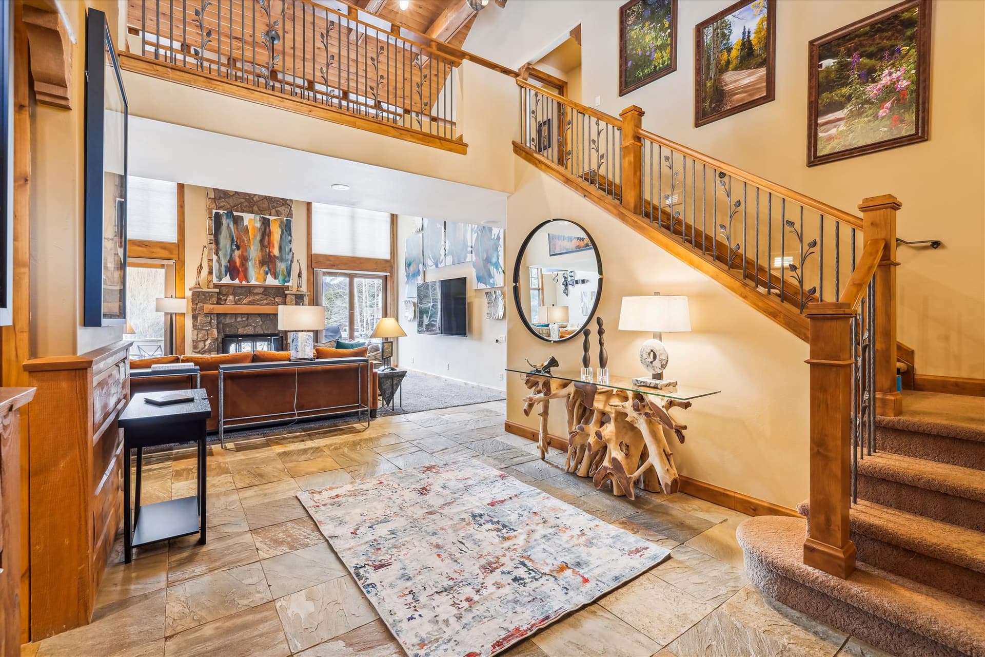 Entryway, Snow Mansion, Breckenridge Vacation Rental