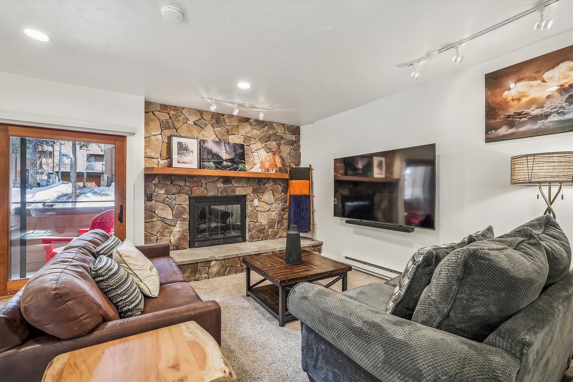 Living Room - Sundowner II 201 - Breckenridge Vacation Rental