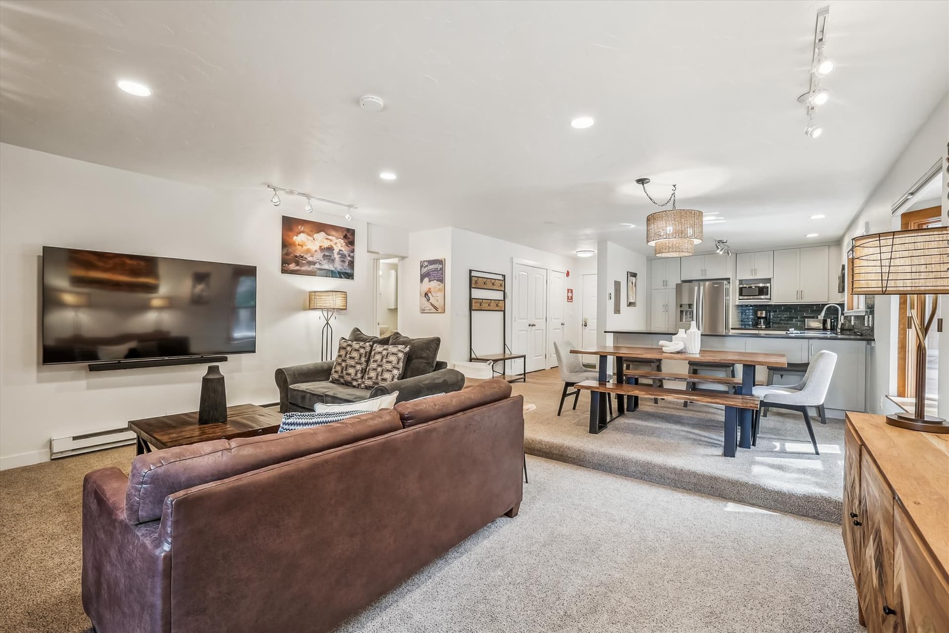 Living Room - Sundowner II 201 - Breckenridge Vacation Rental