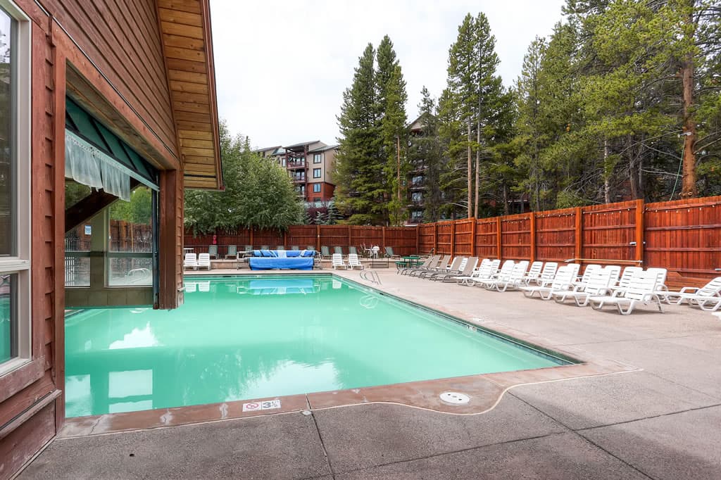 Upper Village Pool - Trails End 216 - Breckenridge Vacation Rental