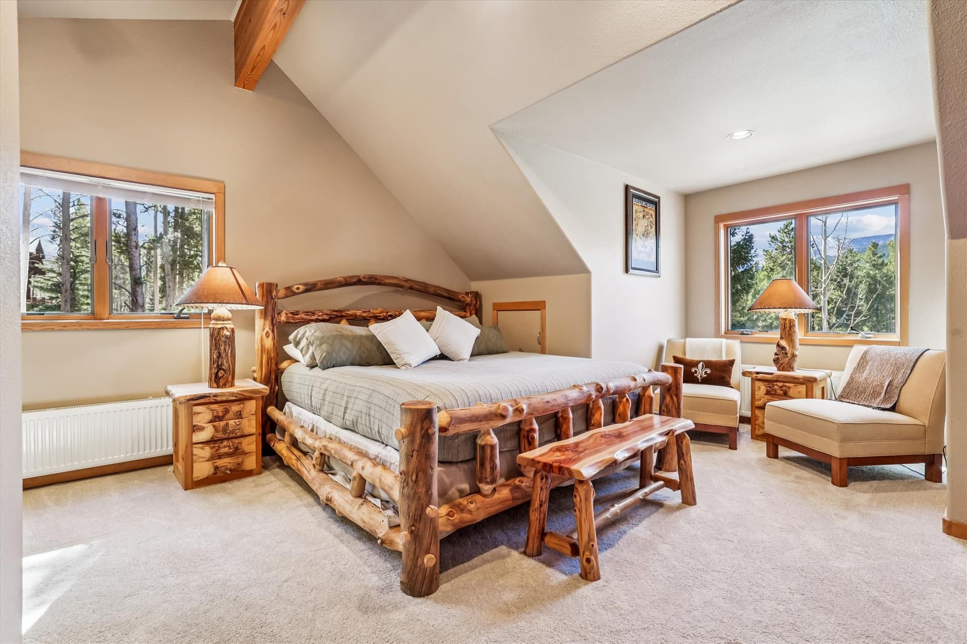 Bedroom - Mountain Serenity Retreat - Blue River Vacation Rental