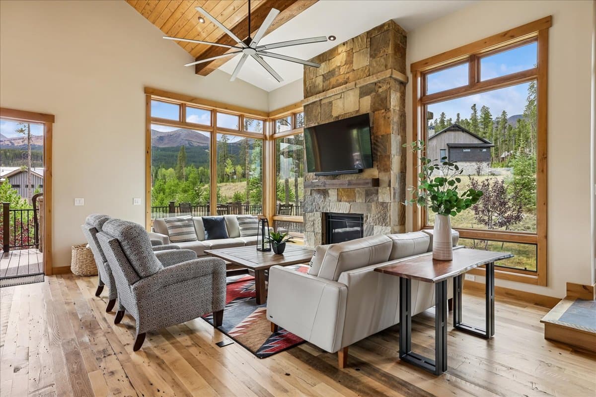 Living Area - Alpine Exhale - Breckenridge Vacation Rental