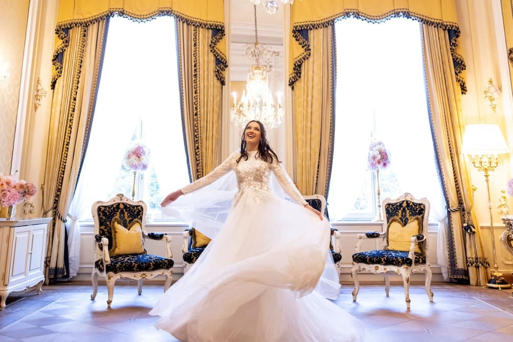 Indoor wedding