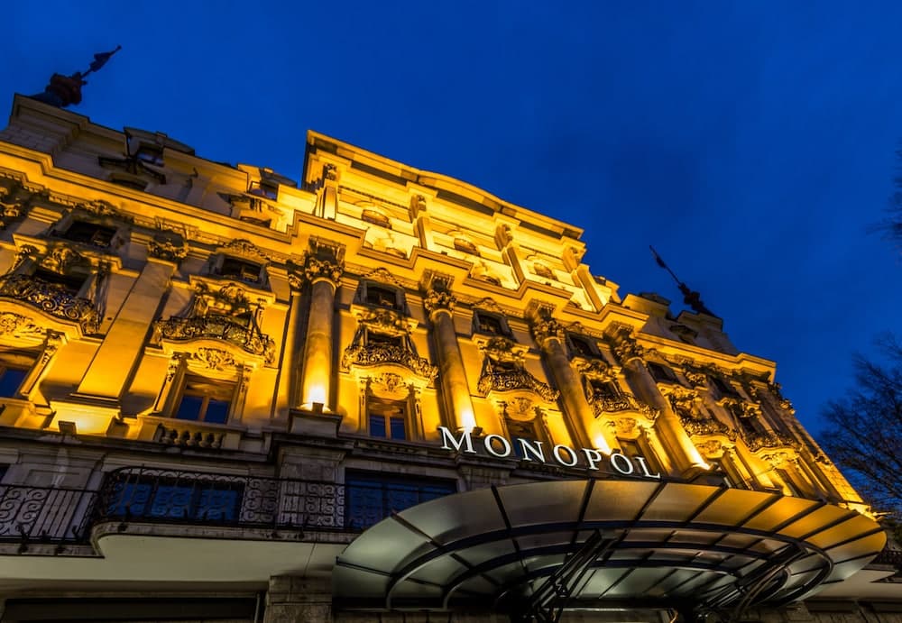 Front of property - evening/night