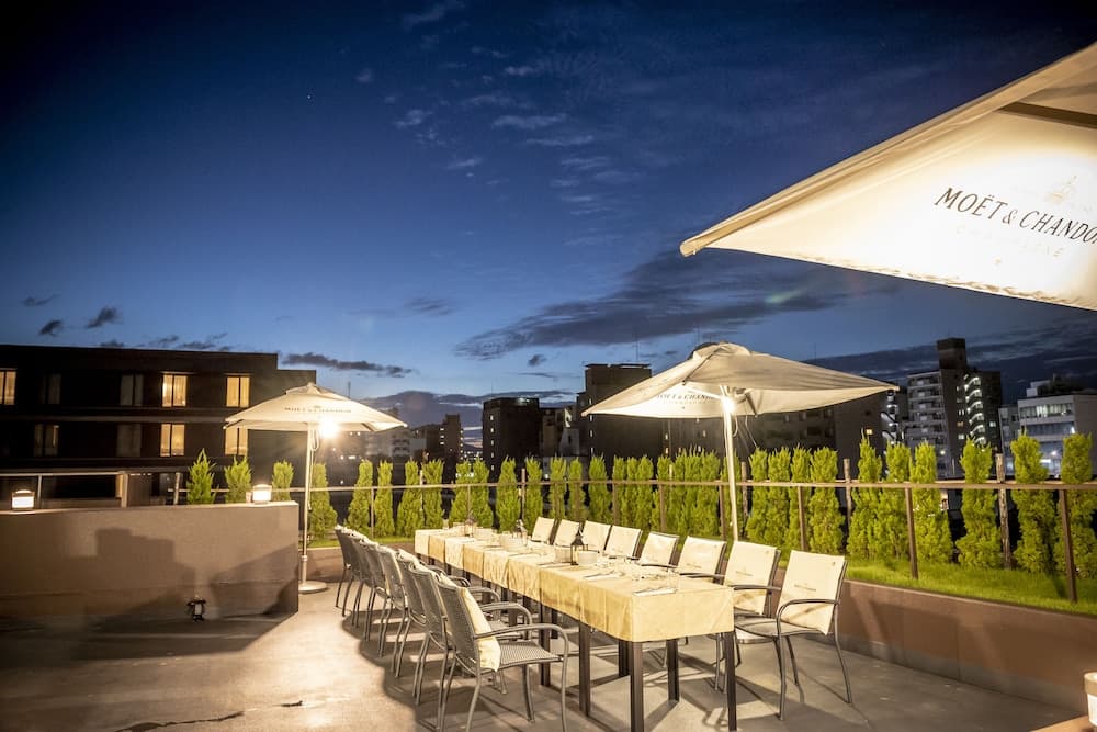 Rooftop terrace