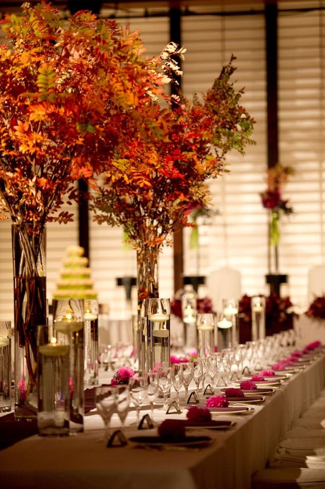 Indoor wedding