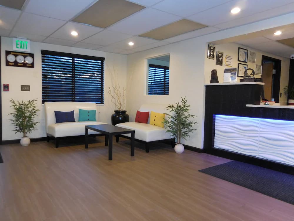 Lobby sitting area