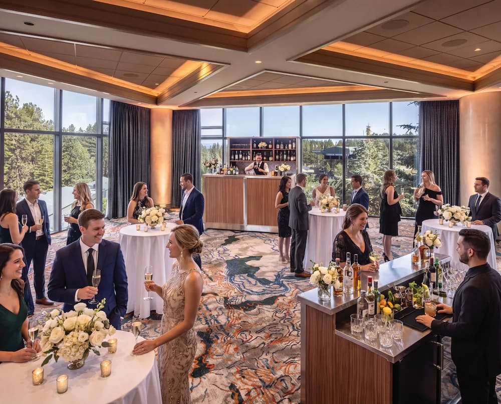 Indoor wedding
