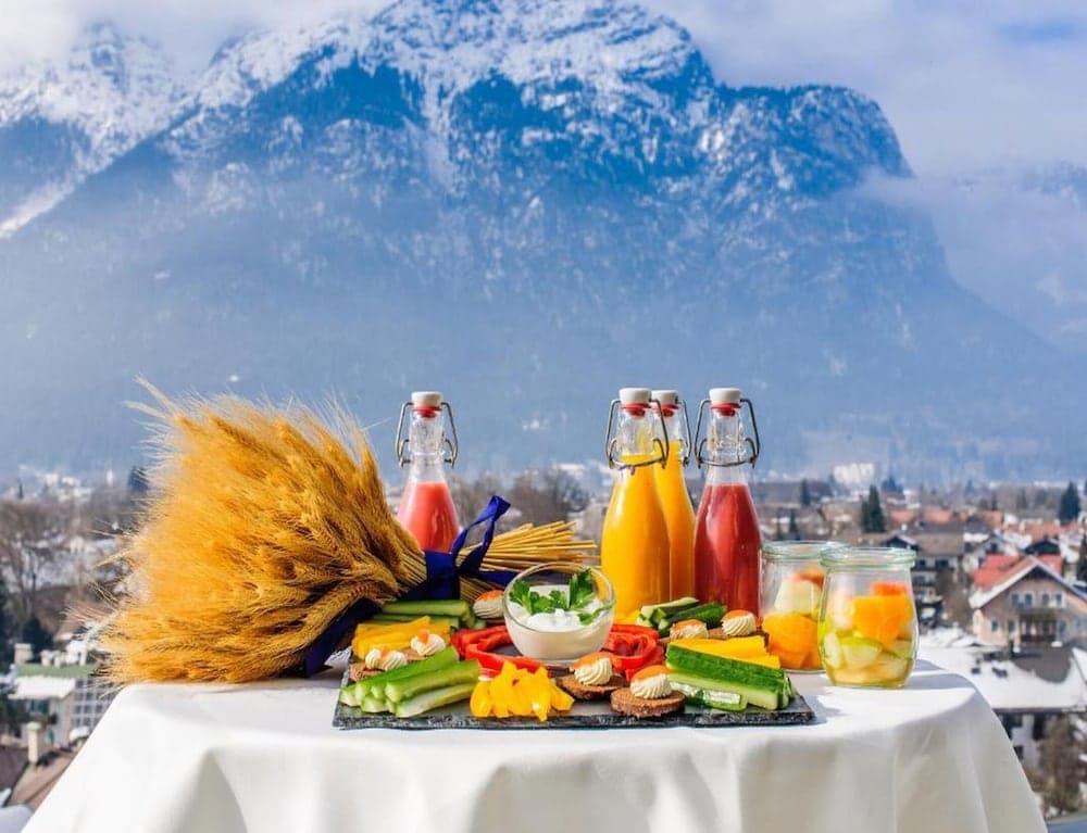 Breakfast buffet