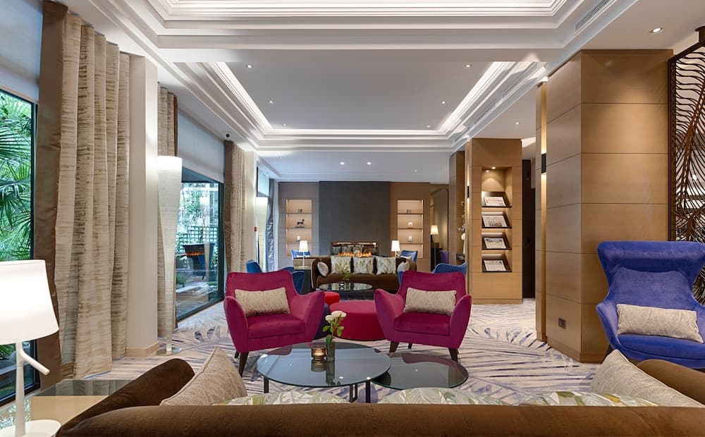 Lobby sitting area