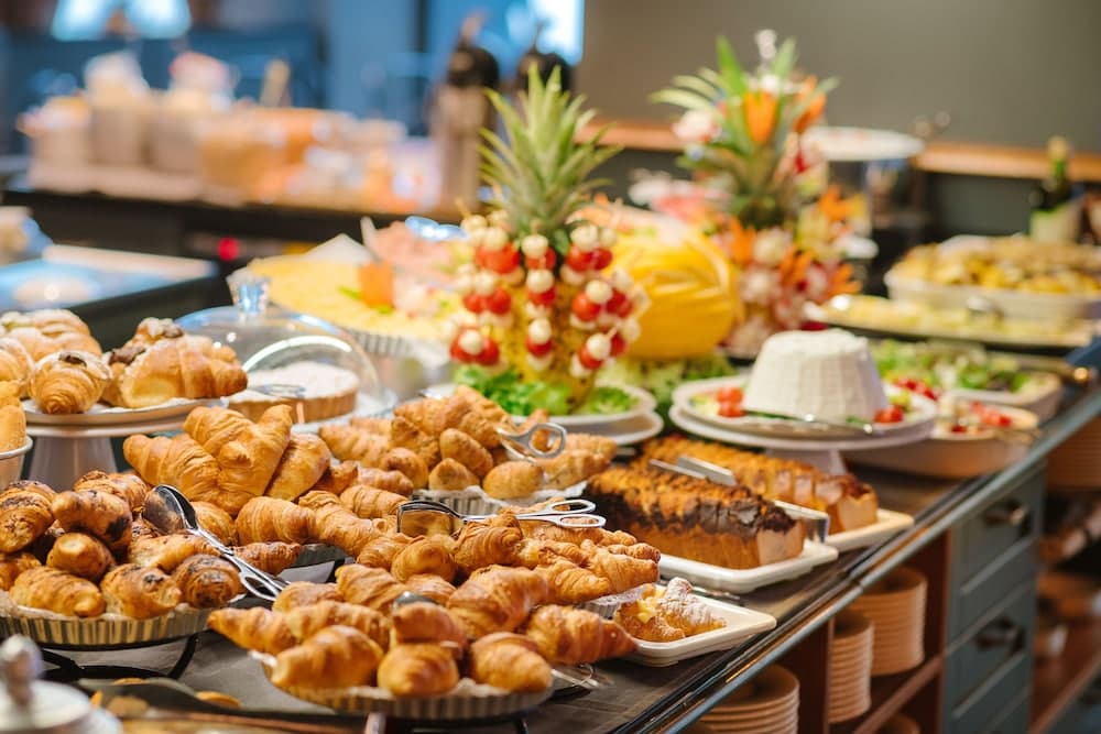Breakfast buffet