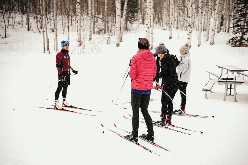 Skiing
