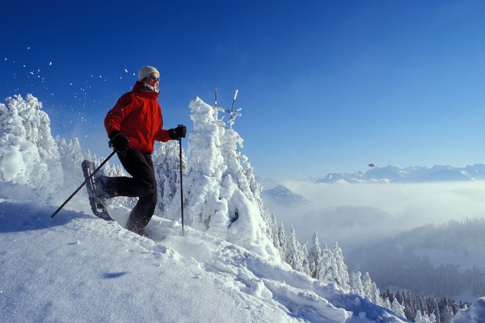 Snowshoeing