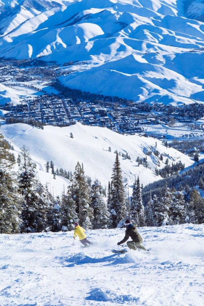 Skiing