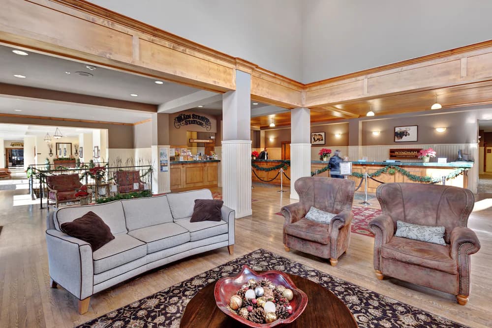 Lobby sitting area