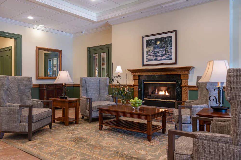Lobby sitting area