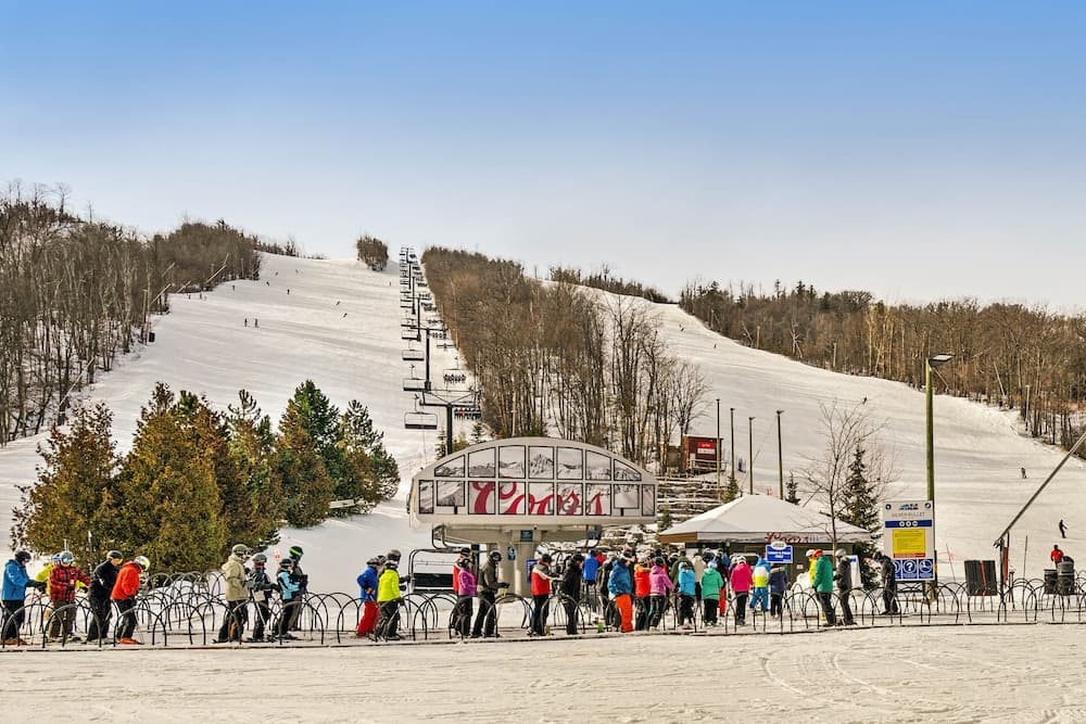 Skiing