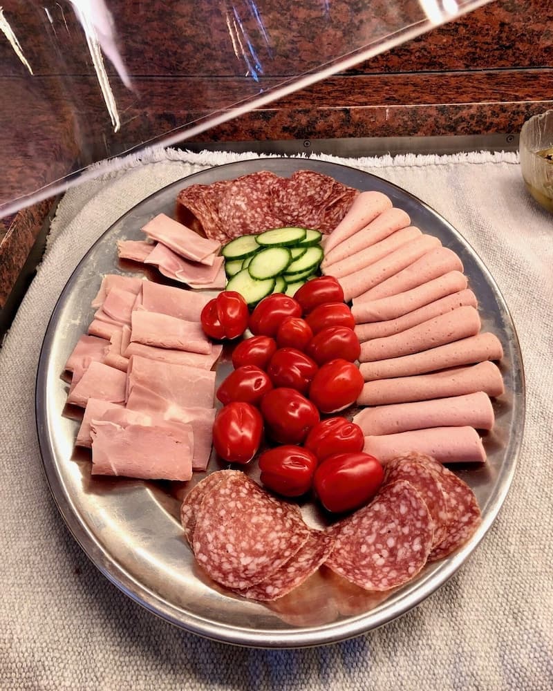 Breakfast buffet