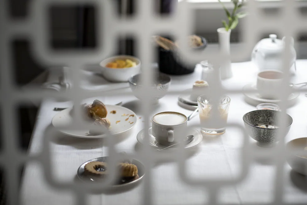 Breakfast area