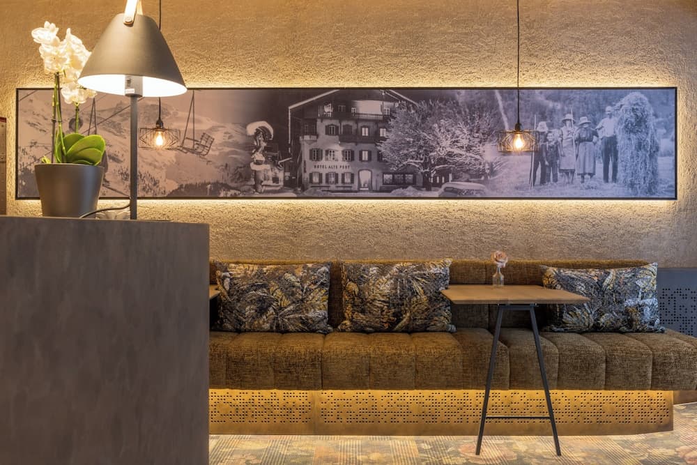 Lobby sitting area