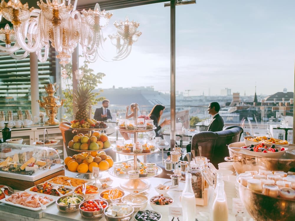 Breakfast buffet