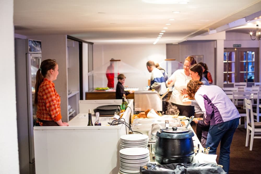 Breakfast area