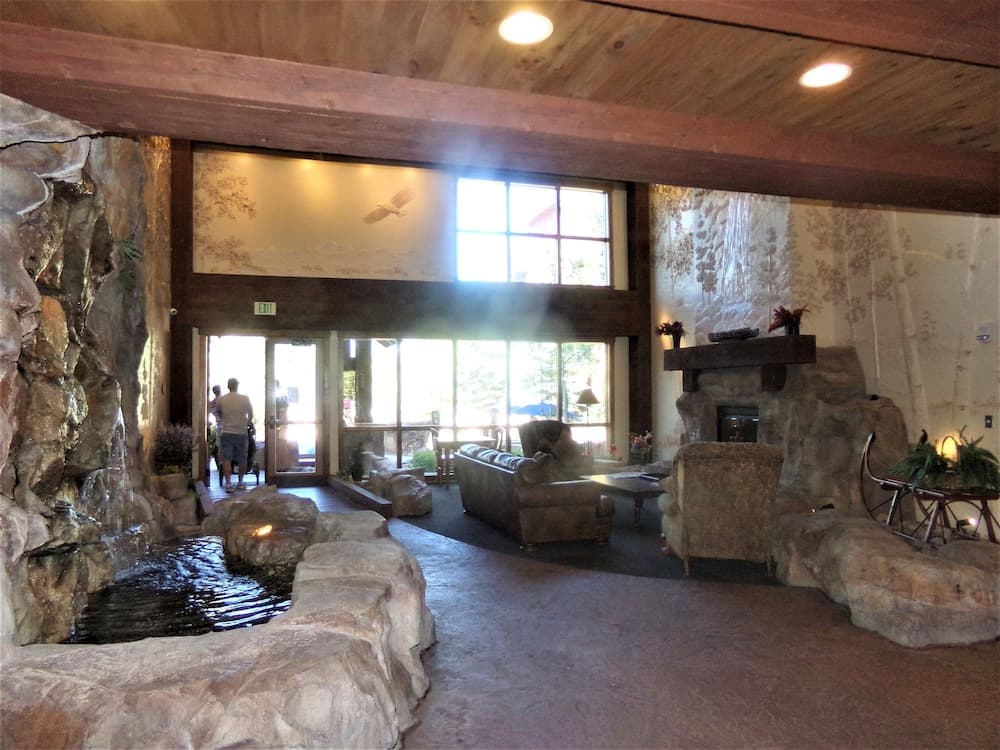 Lobby sitting area