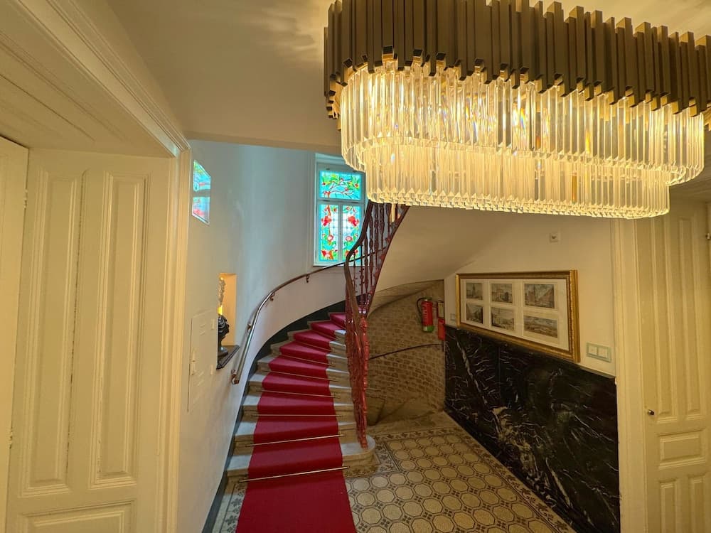 Interior entrance