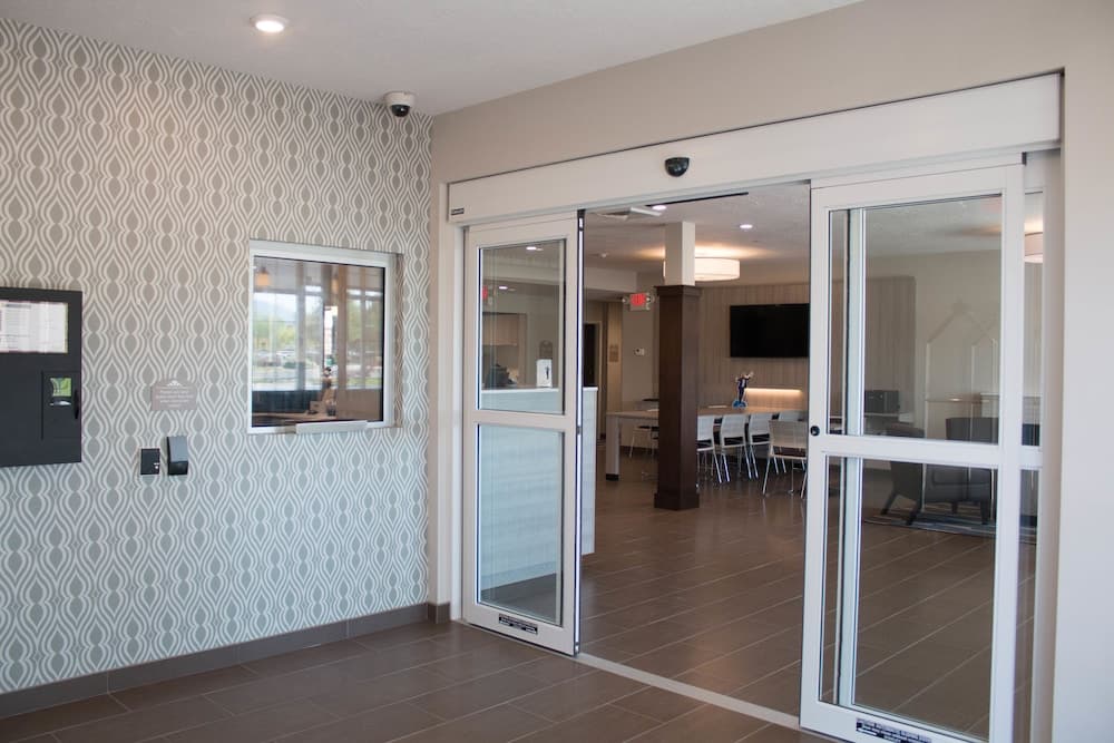 Interior entrance