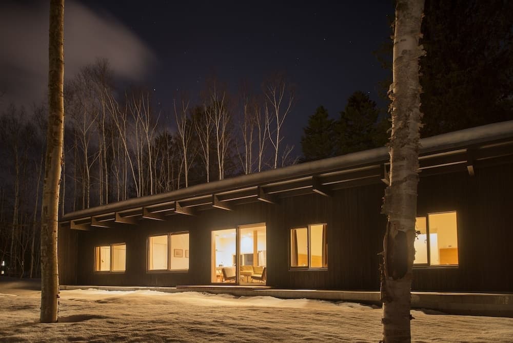 Front of property - evening/night