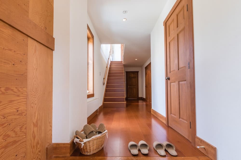 Interior entrance