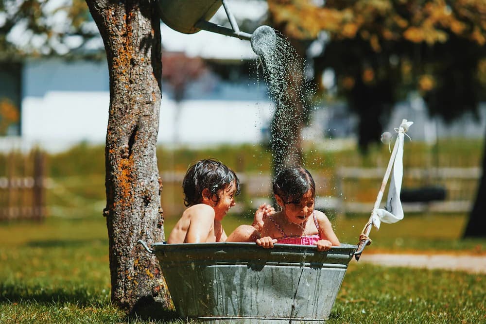 Children's play area - outdoor