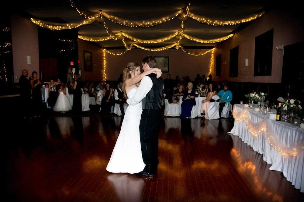 Indoor wedding