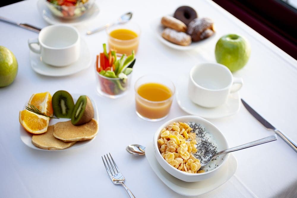 Breakfast buffet
