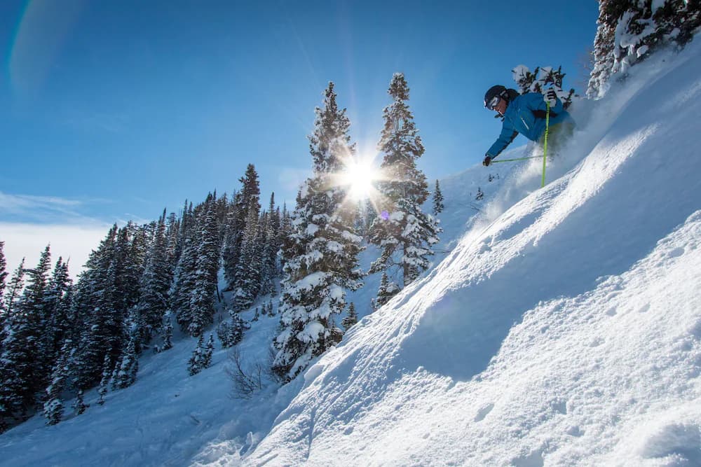 Skiing