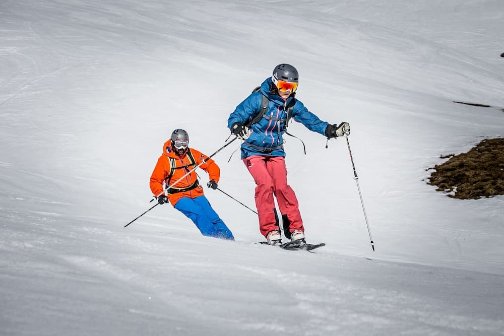Skiing